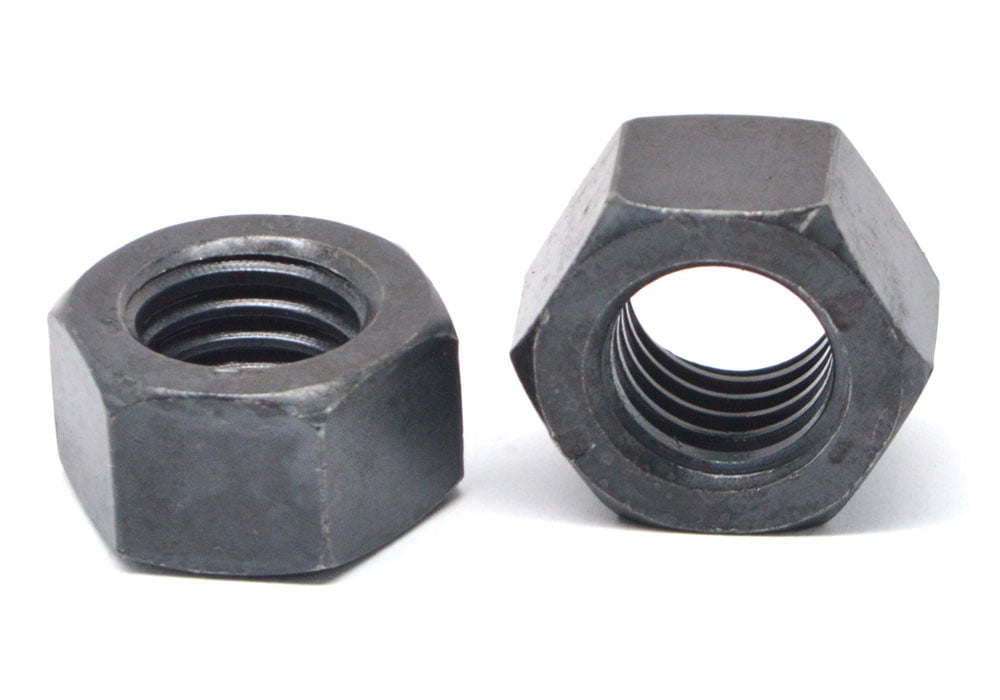 1-1/8-12 Grade A Zinc Plated Finish Low Carbon Steel Jam Hex Nut 