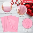 thumbnail image 3 of 100 Sheets Pink Tissue Paper for Gift Bag Wrapping Tissue Paper 20x14 Inches Hot Pink Decorative Art Paper for DIY Crafts Birthday Weddings Valentines Party Decor, 3 of 4