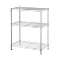 thumbnail image 2 of Hyper Tough Chrome Wire 3-Tier 30.6" H x 23.2" W x 13.4" D, 750lb Total Capacity, 2 of 9