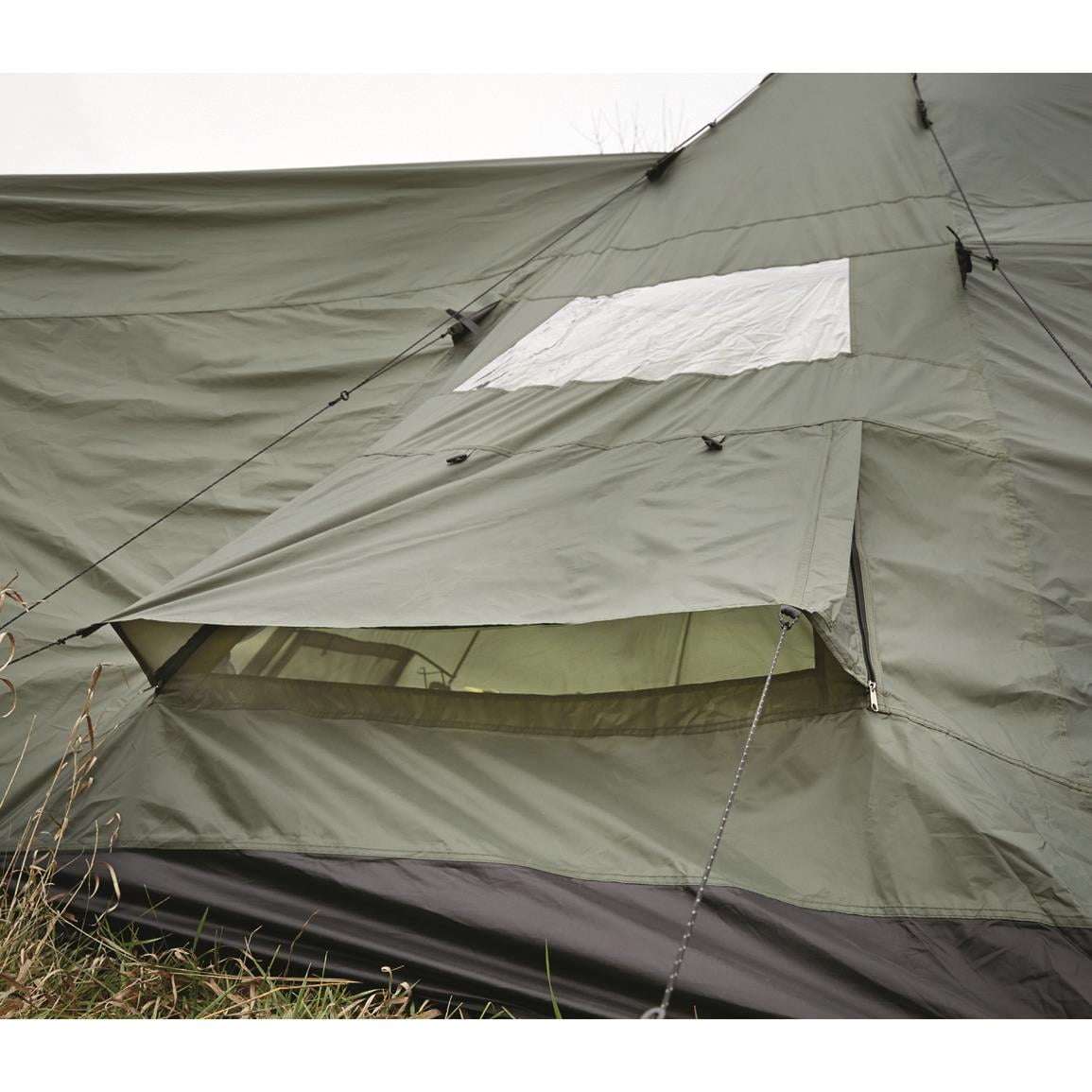 Guide Gear 18 x 18 Waterproof Teepee Tent 4 Season Easy Set Up Sleeps 8 for Family Camping Backpacking Hiking Walmart