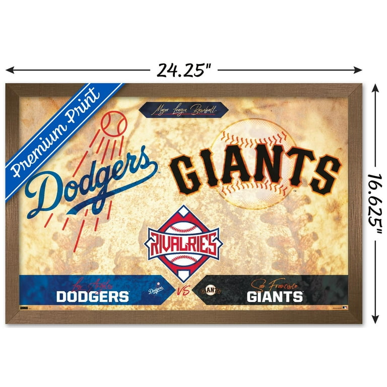 MLB San Francisco Giants Posters, Baseball Wall Art Prints & Sports Room  Decor