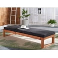 thumbnail image 4 of SAFAVIEH Solano Outdoor Patio Sunlounger, Natural/Black, 4 of 15