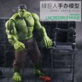 thumbnail image 3 of Figuras de acción de Hulk de Marvel, 42CM, personajes de Anime, adornos de escritorio, modelo de muñeca grande de Hulk, juguetes de colección para niños, regalo de cumpleaños, 3 of 4