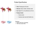 thumbnail image 6 of Amusing cat toy, retractable cat wand toy, cat feather toy with silicone collar, interactive cat toy for indoor exercise/Blue+Pink/2PCS, 6 of 6