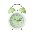 thumbnail image 1 of Reloj despertador con forma de aguacate con doble campana para niños y adultos, 1 of 2