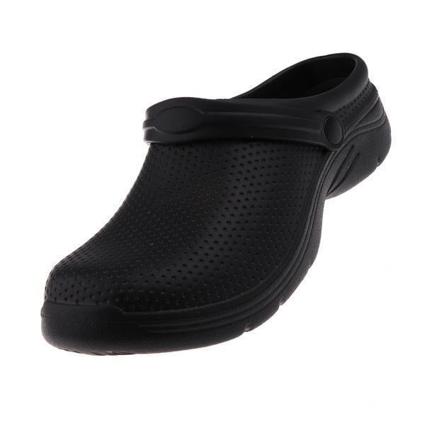 de trabajo antideslizante,Zapatos de cocinero,Zapatos de trabajo antideslizantes,s Chef, de trabajo unisex BLESIY Zueco de trabajo antideslizante