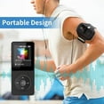 thumbnail image 2 of MP3 Player, Music Player with 32GB Micro SD Card, Earphone,Build-in Speaker/Photo/Video Play/FM Radio/Voice Recorder/E-Book Reader, Supports up to 128GB for Kids,Running,Walking, 2 of 10