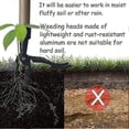 thumbnail image 5 of Handheld Weed Picker Tool Aluminum Weed Removal Stand Up Weed Puller Remover Without Bending Pulling, Kneeling -no Pole, 5 of 5
