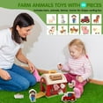 thumbnail image 6 of ANTIC DUCK Toddler Toys, Toys for 2 3  Year Old, Farm Animals Toys, Learning Montessori Toys, Christmas Birthday Gift for Baby Kids Toddlers Age 18 24 Months, 6 of 9