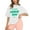 Green, variant on Flash Deal White Fox Sweatshirt Women's Oversized T Shirts Short Sleeve Crewneck Summer Tops Casual Loose Basic Tee Shirts 2024 Trendy Clothes Womens Graphic T Shirts Pink1 XL Clearance
