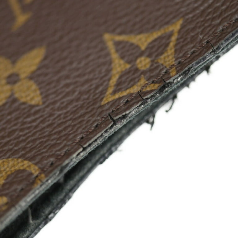Louis Vuitton Monogram Flower Hobo Shoulder Bag Canvas Leather