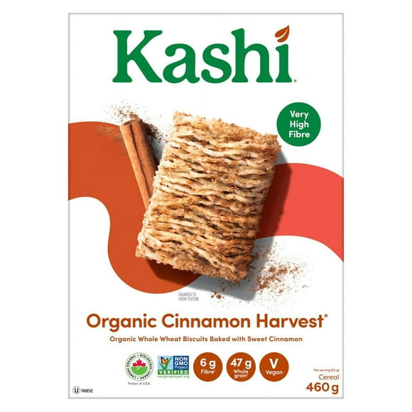 Kashi Organic Cinnamon Harvest Cereal, 460g, 460g