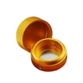 thumbnail image 1 of koolsoo Billiard Chalk Holder Aluminum Alloy Small Easy to Use Screwed Cap Practical Gold, 1 of 9