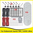 thumbnail image 1 of For Roborock Saros 10R / G20S Ultra Vacuum Cleaner Replacement Parts Main Side Brushes HEPA Filters, 1 of 5
