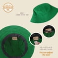 thumbnail image 2 of Sombrero de verano caliente – Sombrero de sol de algodón de moda para playa, golf, pesca – Boonie divertido de vacaciones al aire libre para hombres y mujeres, 2 of 5
