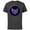 Charcoal, variant on Hawkeye Purple Arrow Logo - Short Sleeve Cotton T-Shirt for Adults - Customized-Charcoal