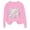 B392 Pink, variant on Likimi Children Girls Sweatshirts Animal Print Crew Neck Sweatshirt For Girls Long Sleeve Everyday Wear Fashionable Pullover Size 3-4 Years