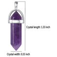 thumbnail image 2 of 10Pcs Healing Crystal Pendant Charms Jewelry Making Natural Gemstone Bulk Obsidian Quartz Carnelian, 2 of 6