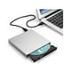 thumbnail image 1 of Lector/Grabador USB CD-DVD-RW para Conexión Portátil Externa PC HUAWEI (PLATA), 1 of 1