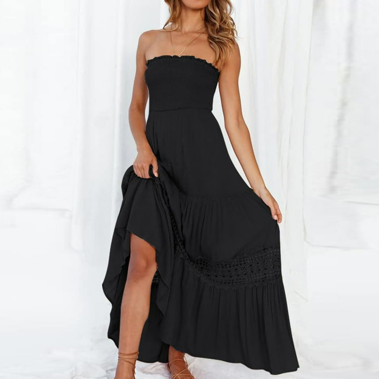 専用！solov SUMMER TRIM DRESS 黒 サイズ1 2022 SUMMER LOOK | SOLOV