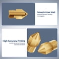 thumbnail image 3 of Kit de boquillas ELEGOO MK8 de 0,4 mm de latón para impresora 3D Neptune, 3 of 6