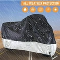 thumbnail image 6 of Motorcycle Protective Cover Premium-Waterproof Bike Outdoor Rain Dust UV Proof, 6 of 17