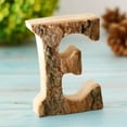 thumbnail image 4 of ziyahi Handcraved Wooden Letters Door Numbers Alphabet Letter Floating Adress Name E, 4 of 8
