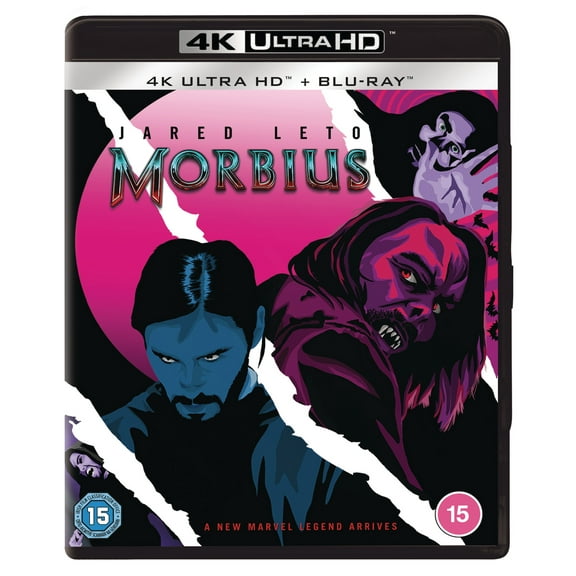 Morbius (2 Discs - UHD & BD) (4K Ultra HD) Michael Keaton Tyrese Gibson Al Madrigal Jared Leto