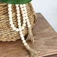 thumbnail image 4 of SPRING PARK Wooden Bead Garland Farmhouse Rustic Country Tassle Prayer Beads Wall Hanging Decorations, 4 of 7