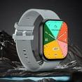 thumbnail image 1 of Reloj inteligente Bluetooth de alta definición con pantalla curva grande | Llamada telefónica y pulsación de música | Rastreador de sueño | Batería de 320 mAh | Bluetooth 5.1 | 2,2x3,9x1,2cm | IP67, 1 of 2