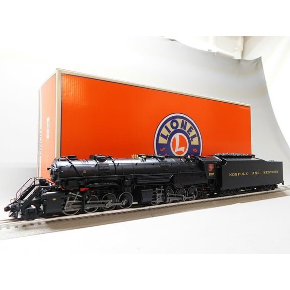 LIONEL BTO NORFOLK AND WESTERN Y6B STEAM ENGINE #2197 O GAUGE TRAIN 2531022