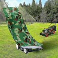 thumbnail image 4 of Waterproof Lawn Mower Cover Camouflage Push Mower Covers 25x76x44 Inches, 4 of 5