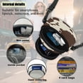 thumbnail image 5 of Xixirimido Cow Cowhide Pattern Small Sling Backpack Crossbody Sling Bag for Women, Chest Bag Daypack Fanny Pack Phone Purse for Hiking Traveling - Brown, 5 of 7
