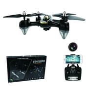Angle View: Force Flyers - Endeavor 10 Inch Drone with 0.3MP WIFI FPV Camera 1 Key Return, Black