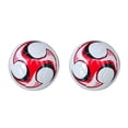 thumbnail image 3 of Transemion Ballons de Soccer en PVC à Grand Application Durables et Inodores pour Soccer Collège Anti-Explosion Sports Soccer 2 Rouge 2ensemble, 3 of 6
