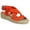 Sun Orange Suede, variant on Via Spiga Womens V-Gia Leather Strappy Espadrilles