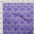 thumbnail image 2 of oneOone Cotton Poplin Purple Fabric Texture & Colorful Dots Craft Projects Decor Fabric Printed By The Yard 42 Inch Wide, 2 of 4