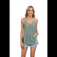 thumbnail image 3 of Camisola Informal con Tirantes Finos Verde Oscuro XXL, 3 of 9