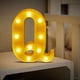 thumbnail image 4 of Xihbxyly Luces Led con Alfabeto, Diseño de Mensaje Personalizable, Bombillas Led Brillantes de Bajo Consumo, Fácil Instalación En Paredes o Ventanas, Decoración para Fiestas y Bodas, Funciona con Pil, 4 of 5