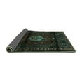 thumbnail image 2 of Ahgly Company Indoor Rectangle Persian Turquoise Blue Traditional Area Rugs, 2' x 5', 2 of 4