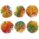 thumbnail image 1 of 6pcs 6cm Colorful Silicone Koosh Ball Bouncing Fluffy Jugging Ball Sensory Fidgets Stress Relief Toy (Random Color), 1 of 5