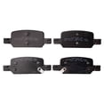 thumbnail image 4 of TRQ Front and Rear Brake Pad Set Ceramic Hardware Fits 2021 Chevrolet Colorado 2021 GMC Canyon, 4 of 5