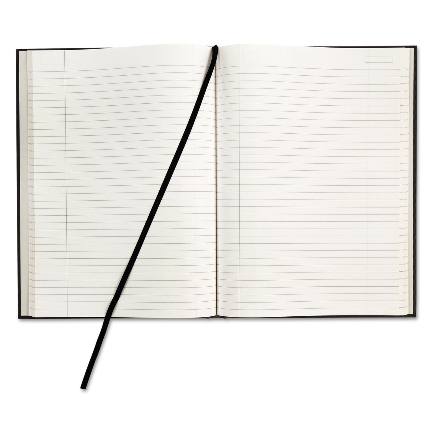 Tops Business Forms Royale Casebound Business Notebook, College, Black/gray, 11.75 X 8.25, 96 Sheets