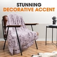 thumbnail image 4 of Cheer Collection Soft and Furry Long Shaggy Hair Throw Blanket, 4 of 5