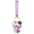 thumbnail image 2 of Disney Lilo & Stitch Angel " Ohana Means Family" Chain 3D PVC Keychain Charm, 2 of 5