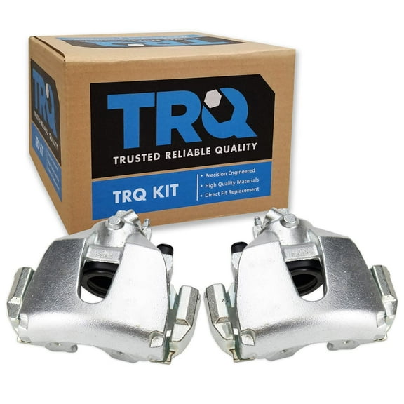 TRQ Front Brake Caliper Set Fits 2004-2007 Mazda 3 2006-2007 Mazda 5 CLA32288
