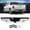 w/ sensor holes Chrome, variant on HOUGEET Rear Bumper Replacement Fit for Ford F-150 1997-2003 w/o Parking Sensor Holes – Heavy Duty Steel Black Direct Rear Bumper for OEM FO1103104