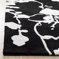 thumbnail image 7 of SAFAVIEH Modern Art MDA621B Handmade Black / Ivory Rug, 7 of 7