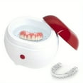 thumbnail image 2 of Denture Clearance, Bradem Automatic Denture Cleaning Case Portable Retainer Cleaner Case Denture Case with Filter Effortlessly Clean and Dentures Braces and Retainers, Denture Cleaner*1, 2 of 9