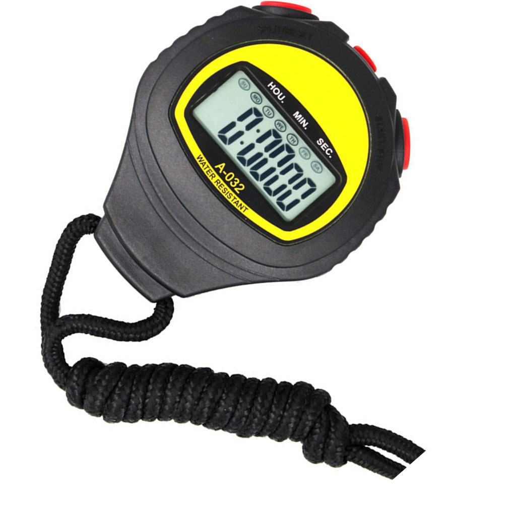 Large Display Electronic Stopwatch Professional Running Timer Sports Referee Timer - image 5 of 7